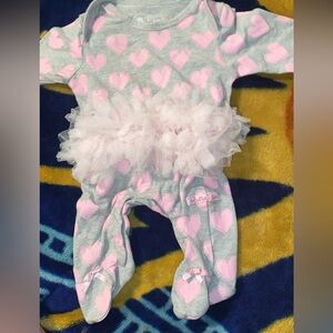 baby girls ruffle butts footie